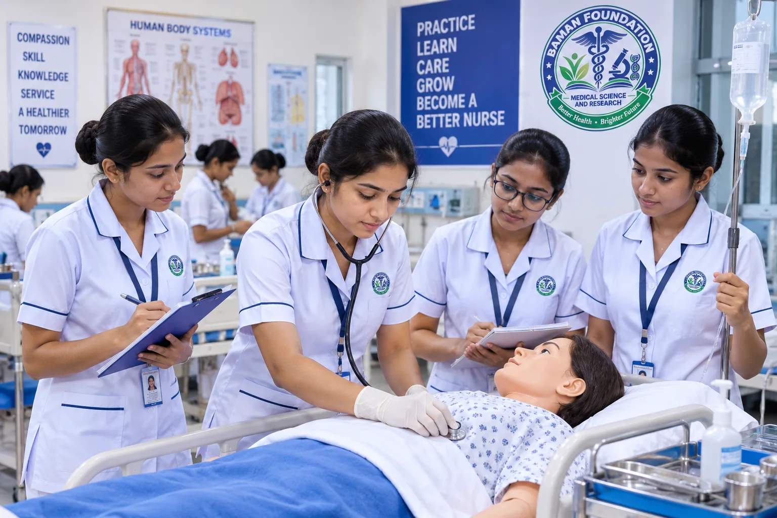 Nursing practical learning